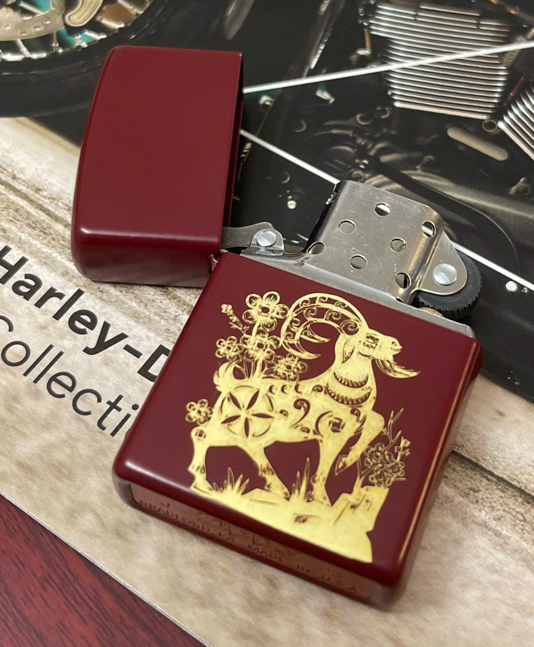 Những loại bật lửa zippo 12 con giáp được yêu thích nhất 23 bat lua zippo 12 con giap 5