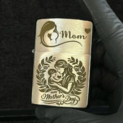 Bật lửa zippo khắc chủ để Mother's Day mẫu khắc zippo9999