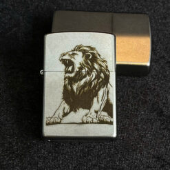 Bật lửa zippo mâcu khắc chúa sơn lâm mẫu khắc zippo9999