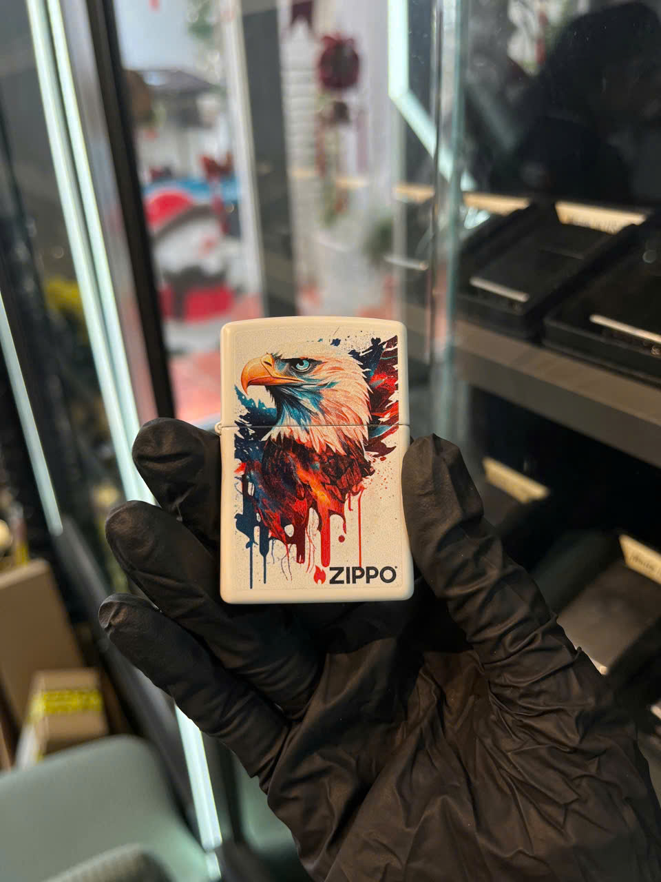 Thông tin thú vị về bật lửa zippo đại bàng cờ Mỹ 5 Bat lua Zippo dai bang co My 5