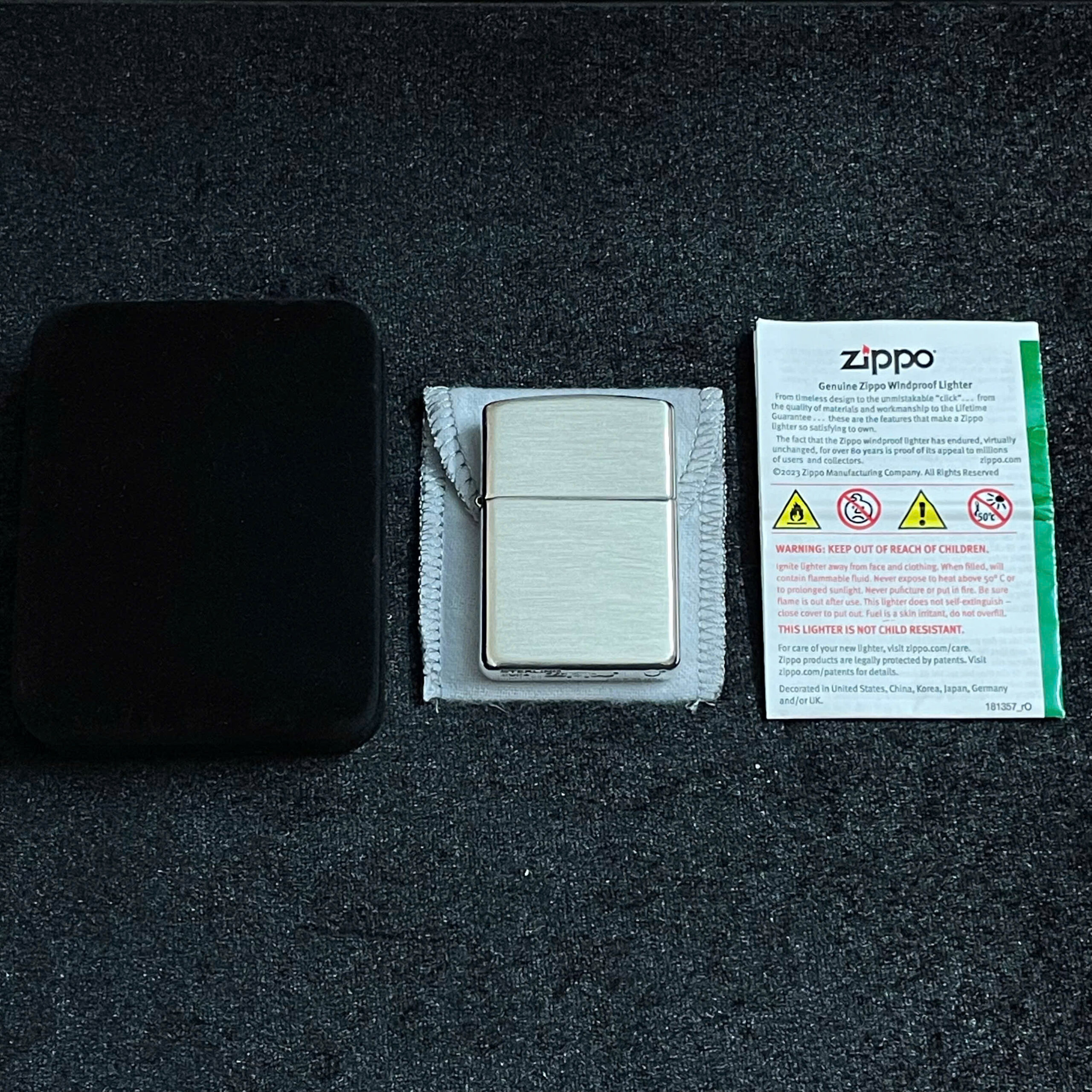 5 loại bật lửa zippo làm quà tặng làm người nhận xiêu lòng 4 Zippo Armor Brushed Sterling Silver 4 scaled