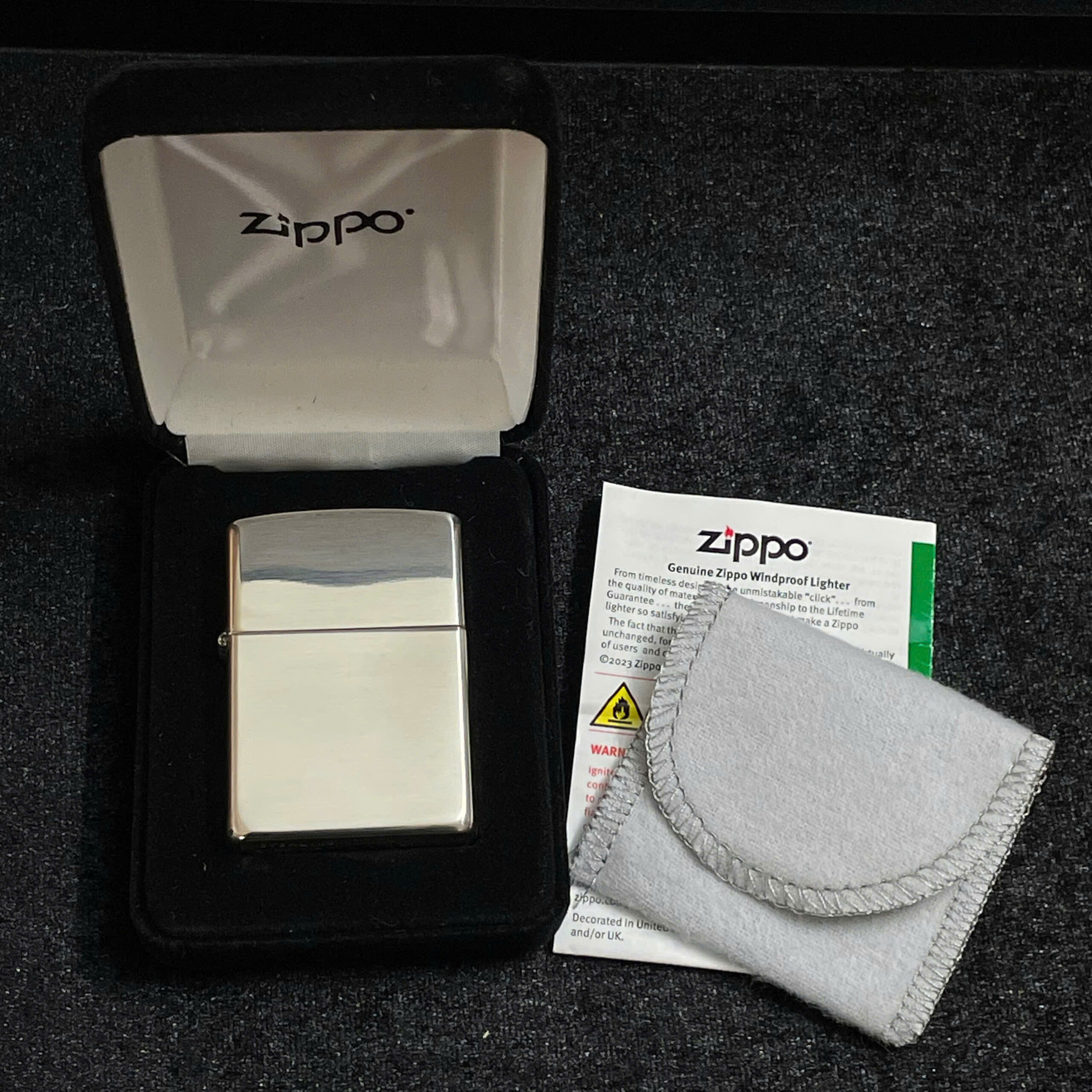 5 loại bật lửa zippo làm quà tặng làm người nhận xiêu lòng 31 Zippo High Polish Sterling Silver 2 scaled