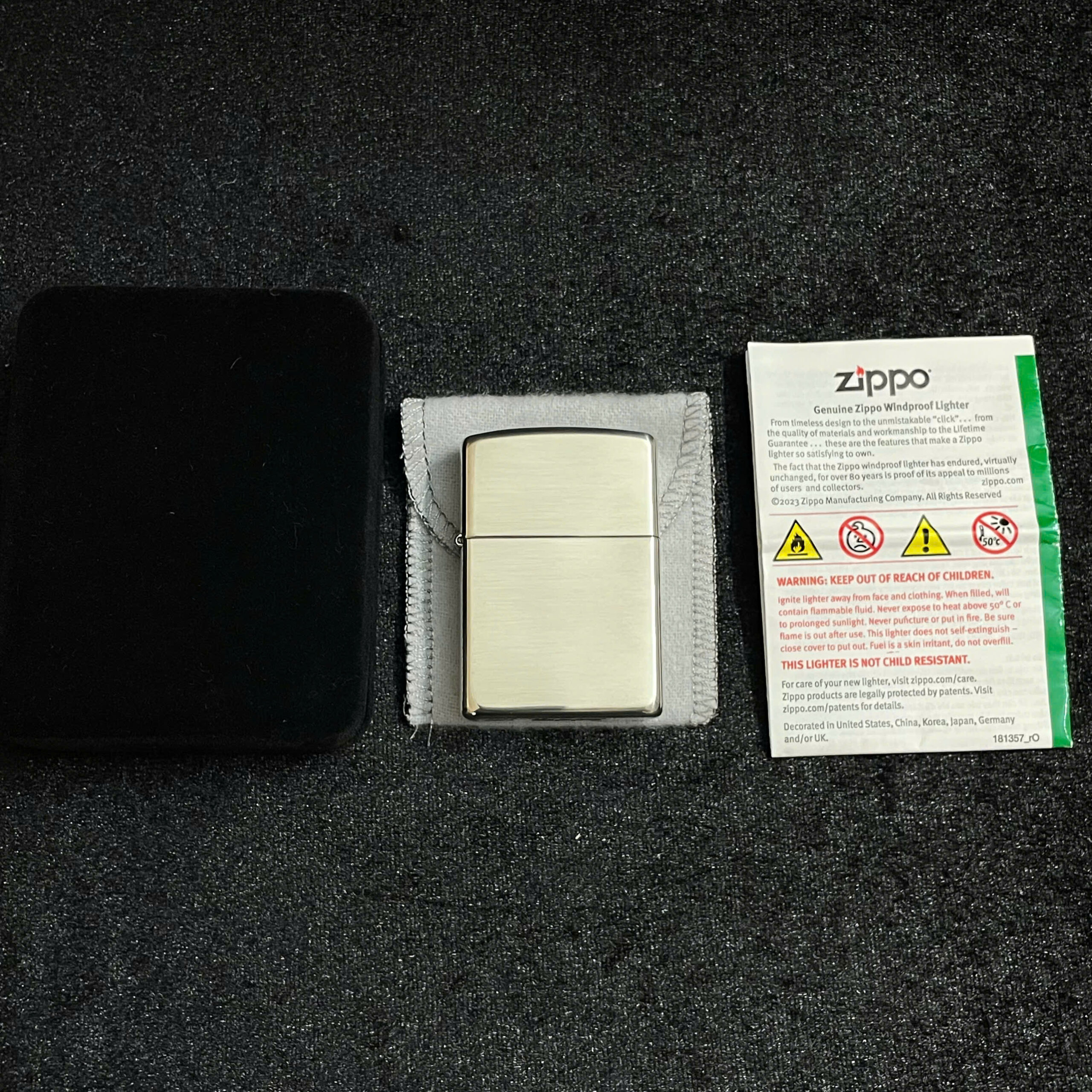 5 loại bật lửa zippo làm quà tặng làm người nhận xiêu lòng 32 Zippo High Polish Sterling Silver 3 scaled