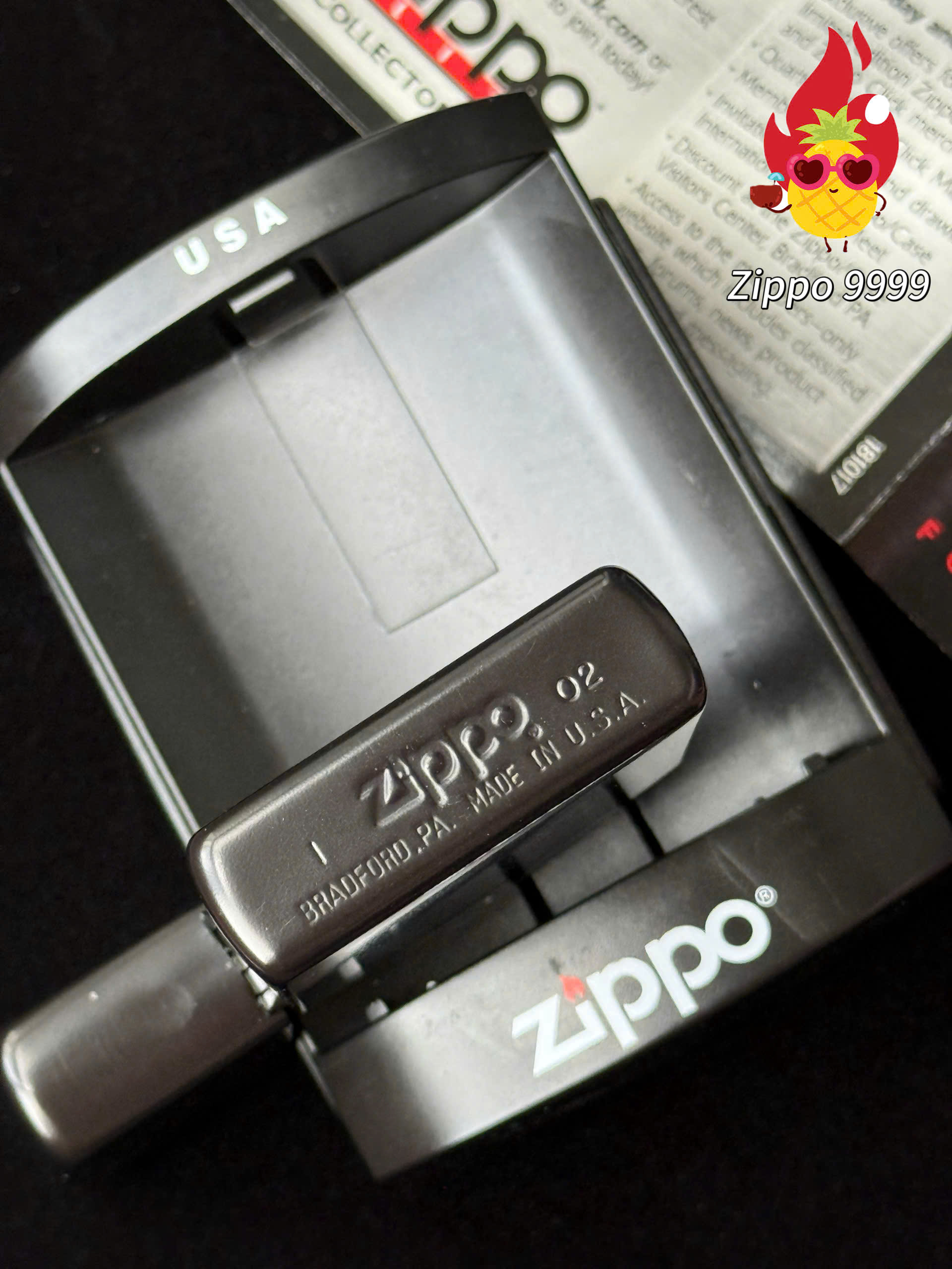 Bat lua Zippo hinh rong 5