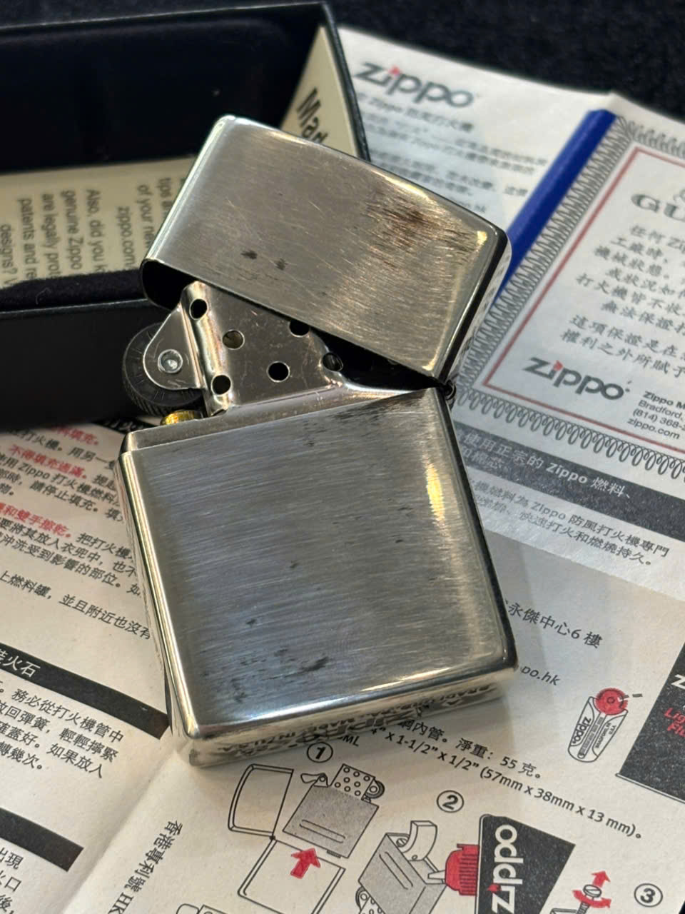 Cùng Zippo9999 tìm hiểu chi tiết về mộc đáy của bật lửa Zippo 12 677999f818369568cc27