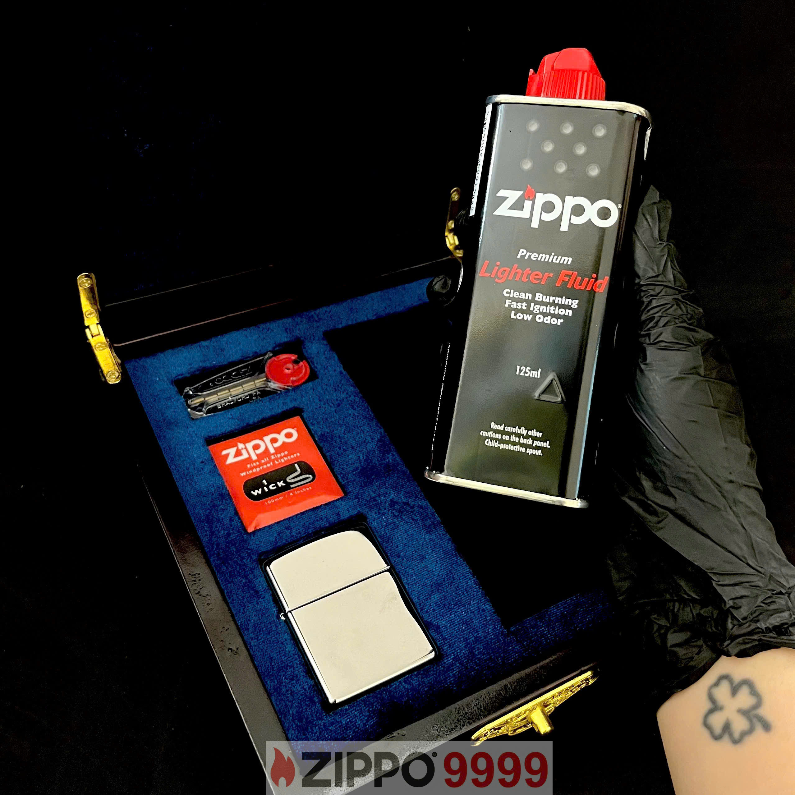 So sánh hộp quà zippo cao cấp với thương hiệu khác 22 Hop qua Zippo 13
