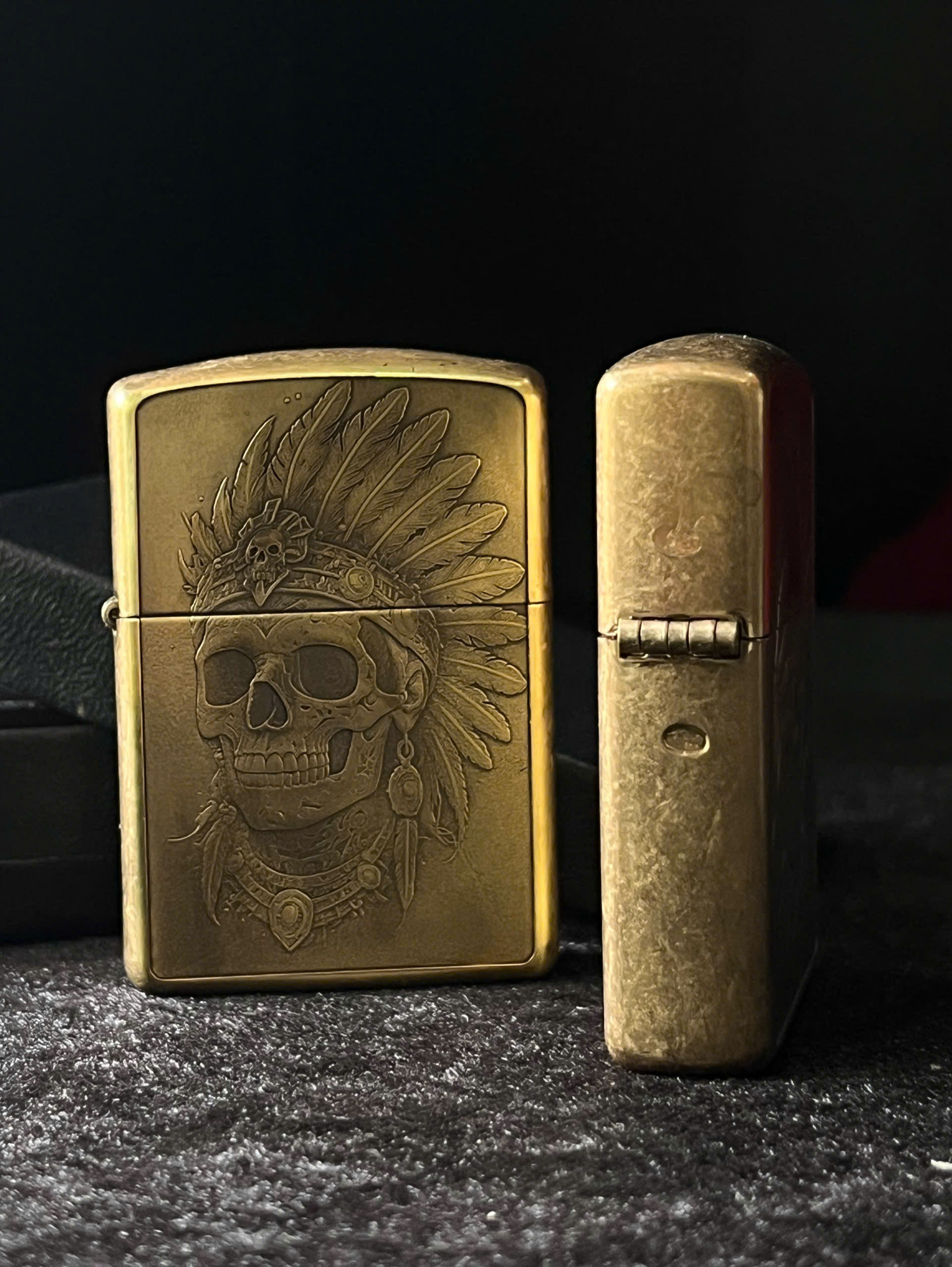 Bật lửa zippo khắc 3D chủ đề Linh Hồn Cổ Đại zippo9999 9 z7686981914499 f4cc69743b85e44cb6511212b4cd390c